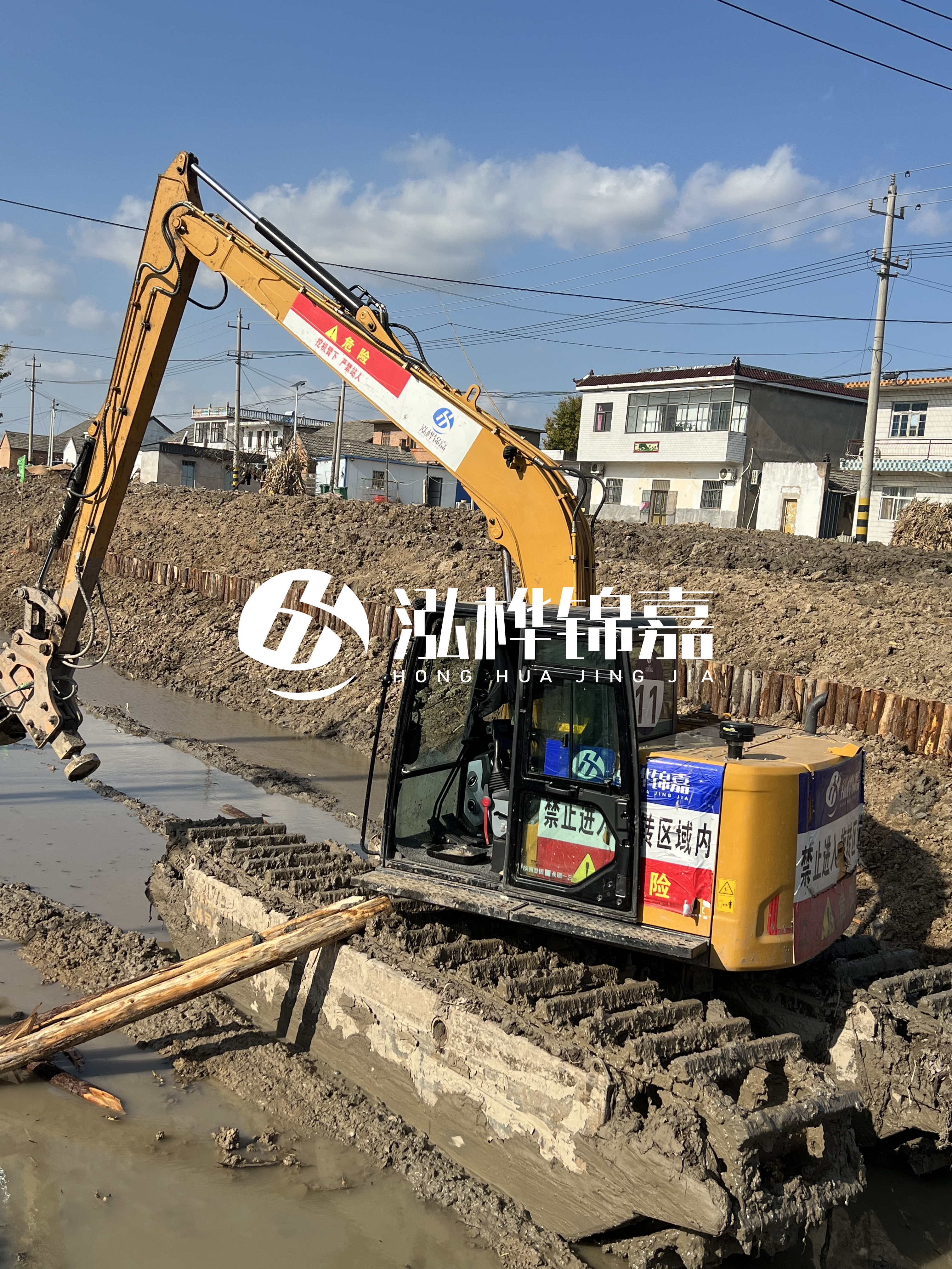 安陽挖機(jī)打木樁專業(yè)施工-河道打木樁的價格受哪些因素影響？